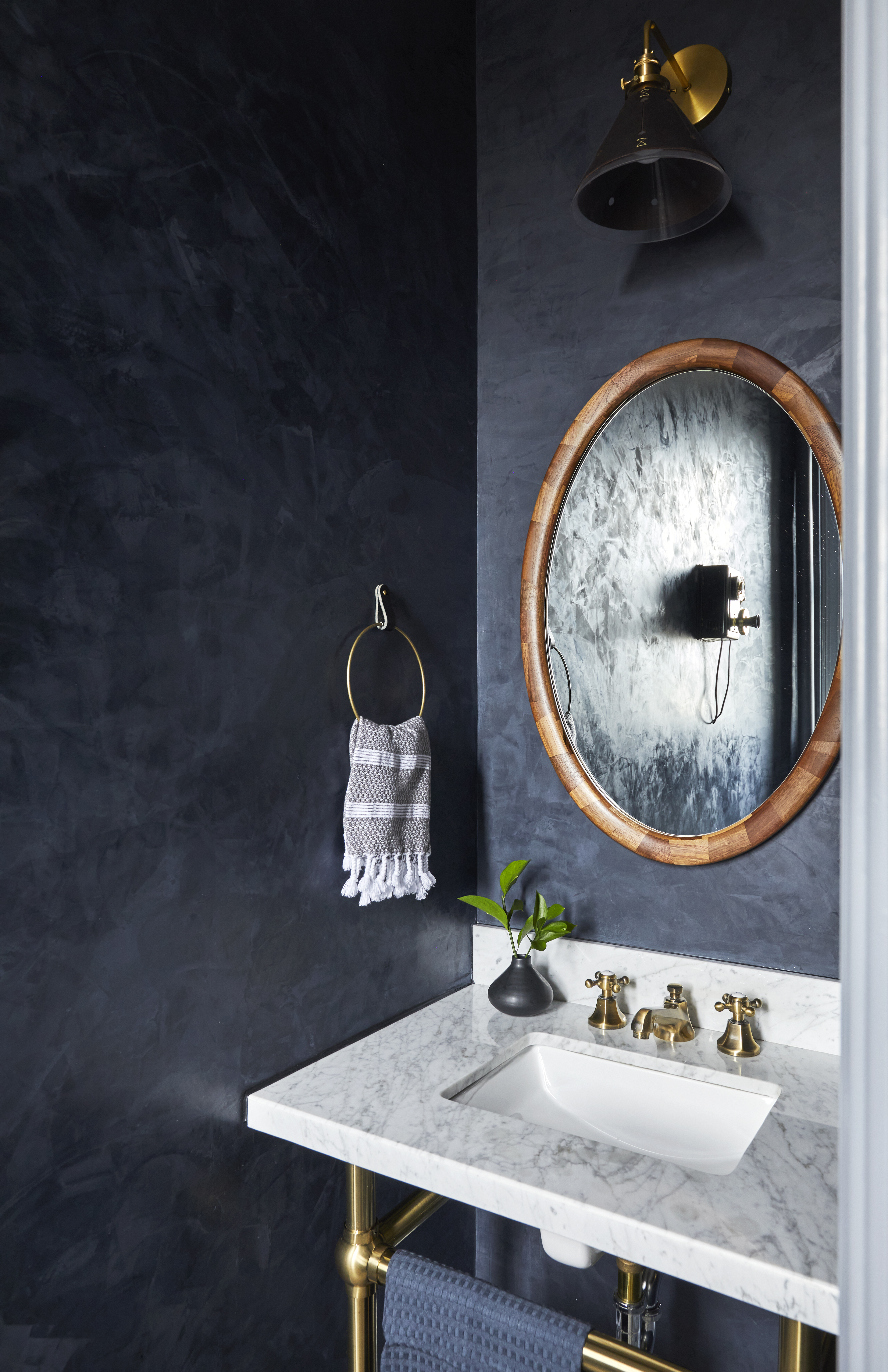 central park west renovation powder room